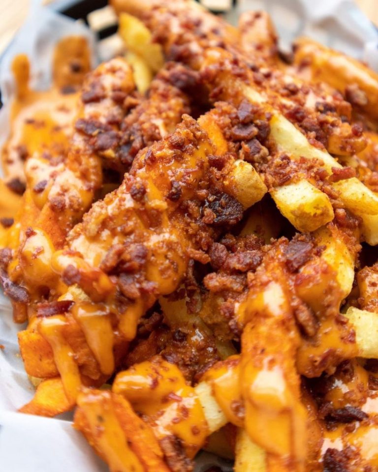 Almost Famous Close up Bacon Bacon Fries